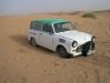 Trabi im Sand